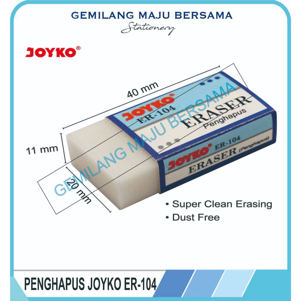 

Penghapus / Eraser Joyko ER-104