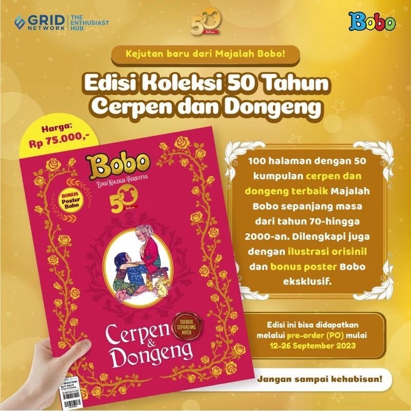 BUKU CERITA PENDEK BOBO