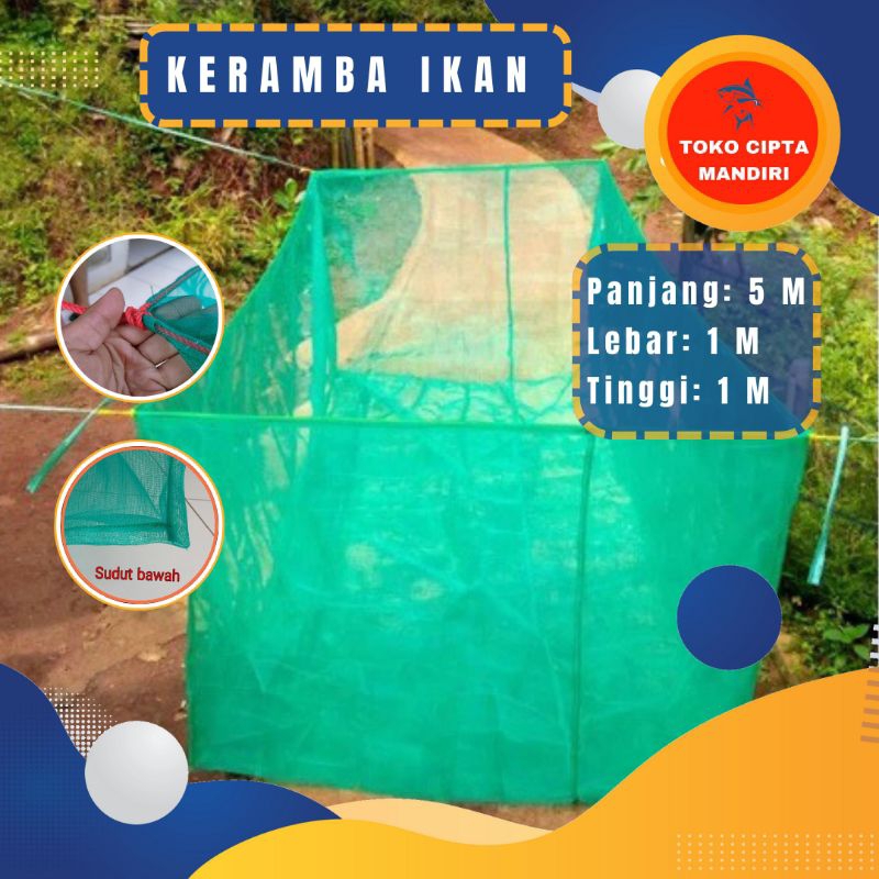 keramba ikan 5x1x1 jaring apung modern keramba ikan hapa ikan keramba ikan laut keramba ikan nila