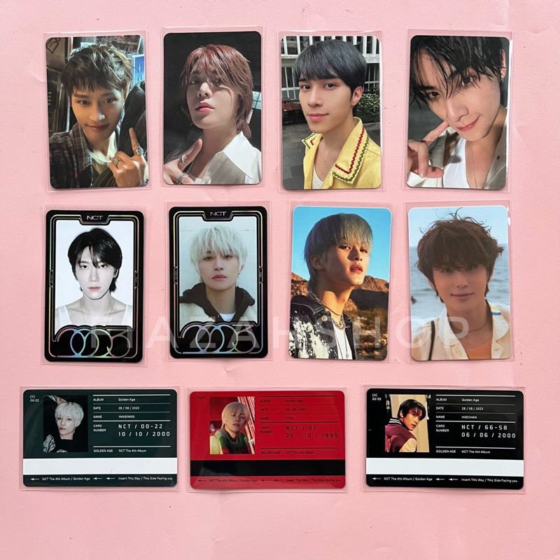 [Ready] PC album NCT 2023 Golden Age collecting archiving yearbook Mark Haechan Jungwoo Yuta Yangyan