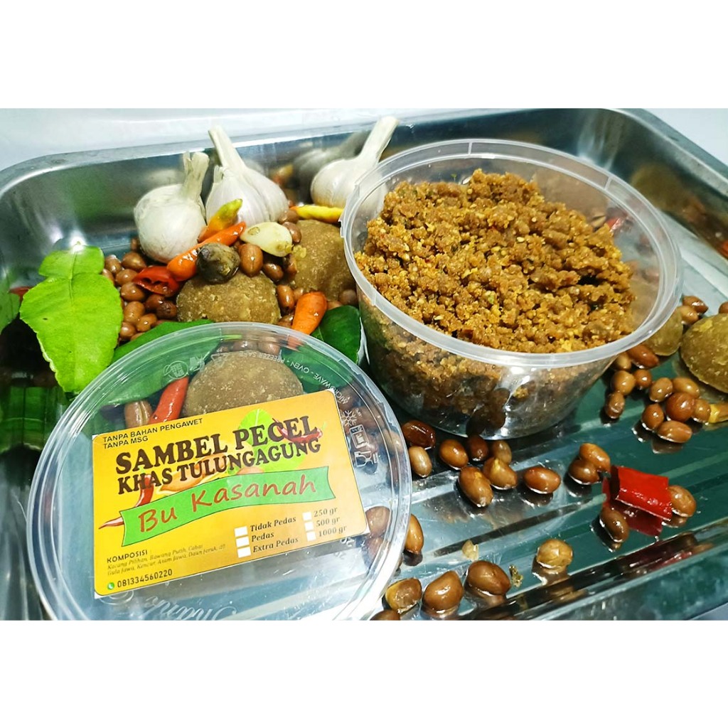 

SAMBEL PECEL KHAS TULUNGAGUNG BU KASANAH (250 Gr)