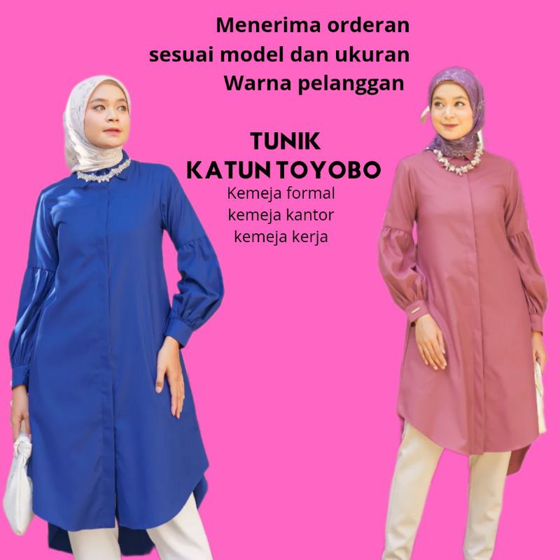TUNIK WANITA KATUN TOYOBO