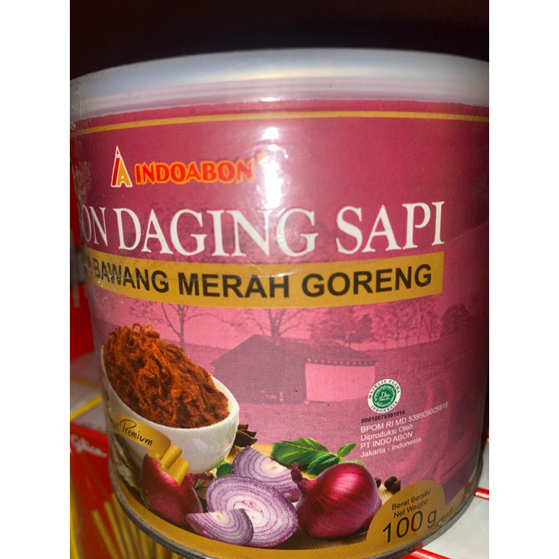 

abon daging sapi bawang merah 100gram