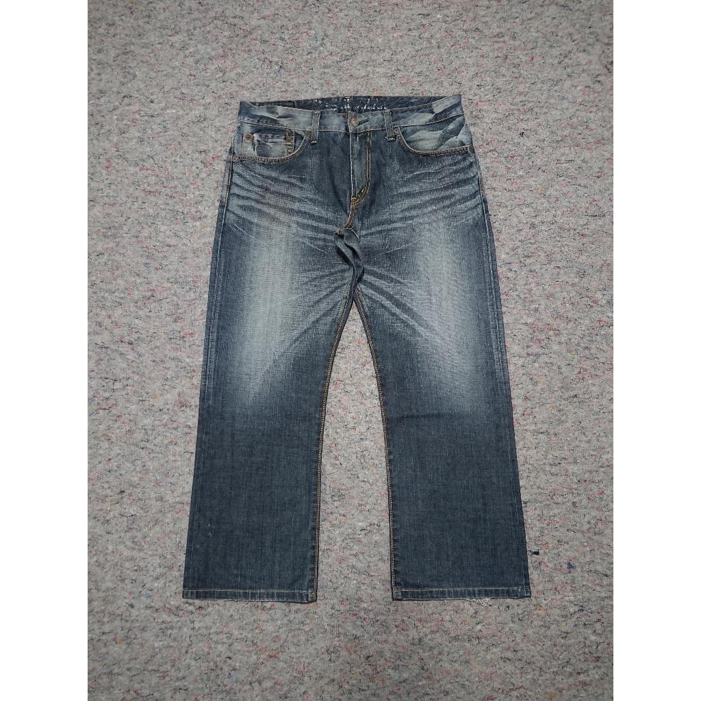 Edwin jeans faded grey size 37/ jeans besar/ Celana Jeans big size