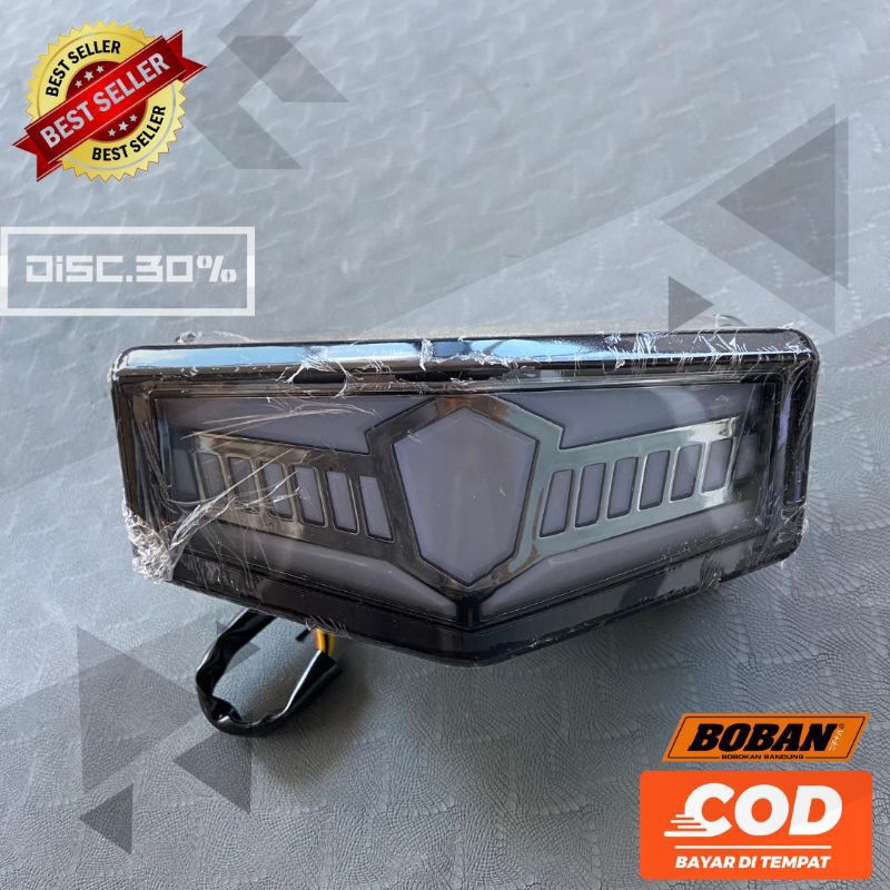 LAMPU STOP BELAKANG RX-KING LED RUNNING LAMPU STOP RX-KING RX KING