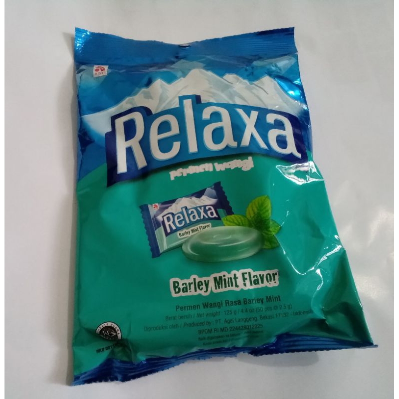 

Permen relaxa barley mint