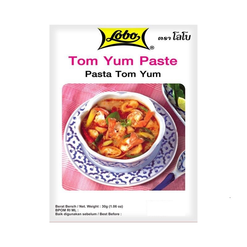 

Lobo Tom Yum Paste Thailand Bumbu Tomyam Pasta Tom Yam Lobo Thailand