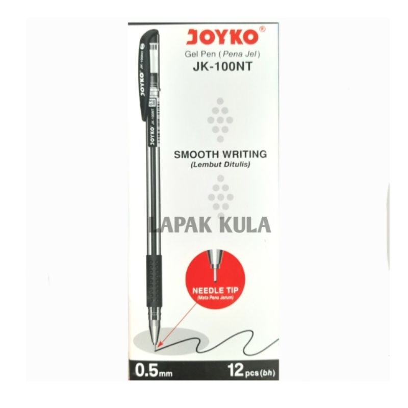 

JOYKO Pulpen Gel Jk-100NT 1 Pak Isi 12 PCS