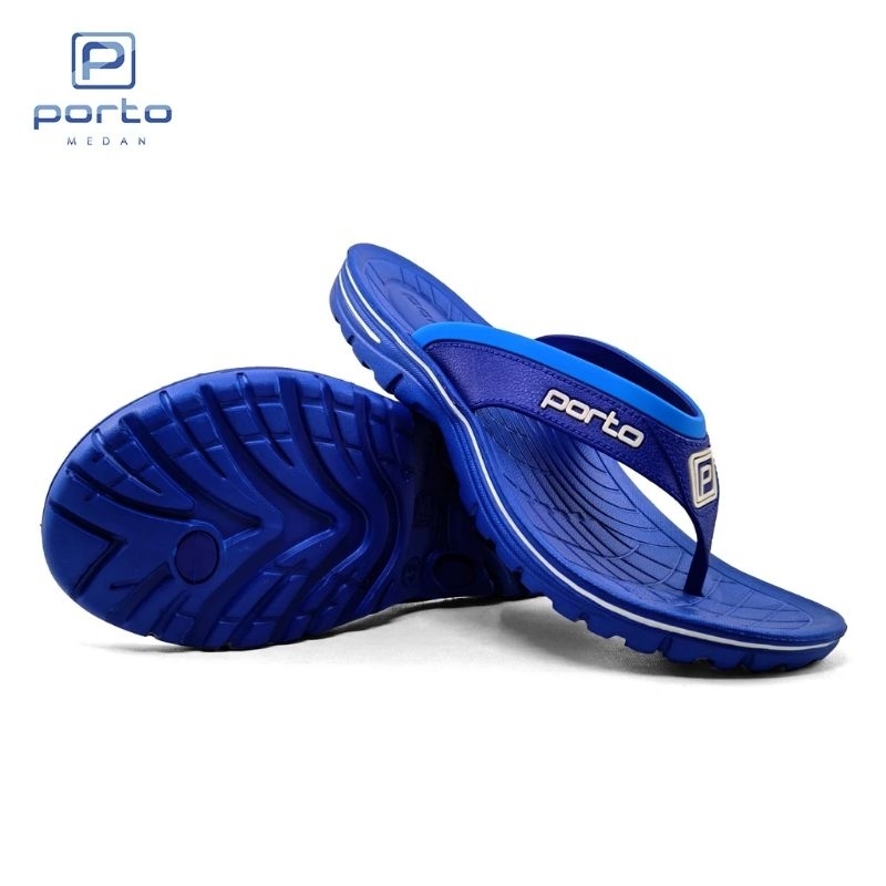 Sandal Anak Laki Laki Sandal Karet Nyaman Anti Slip Anti Licin Size 30-35 Sandal Porto 1016B