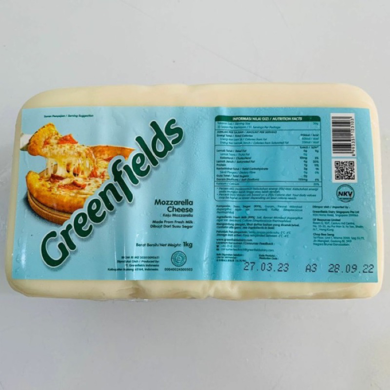 

GREENFIELDS MOZARELLA 1KG