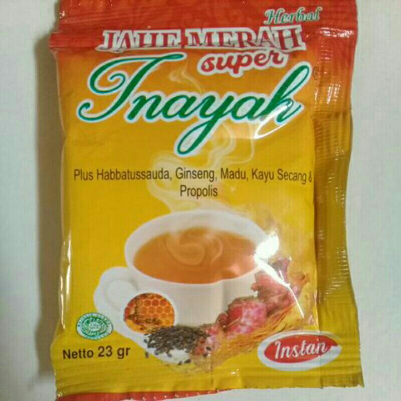 

~MOS~ Jahe Merah Super Inayah. Jahe Sachet. Minuman Jahe. Minuman Herbal