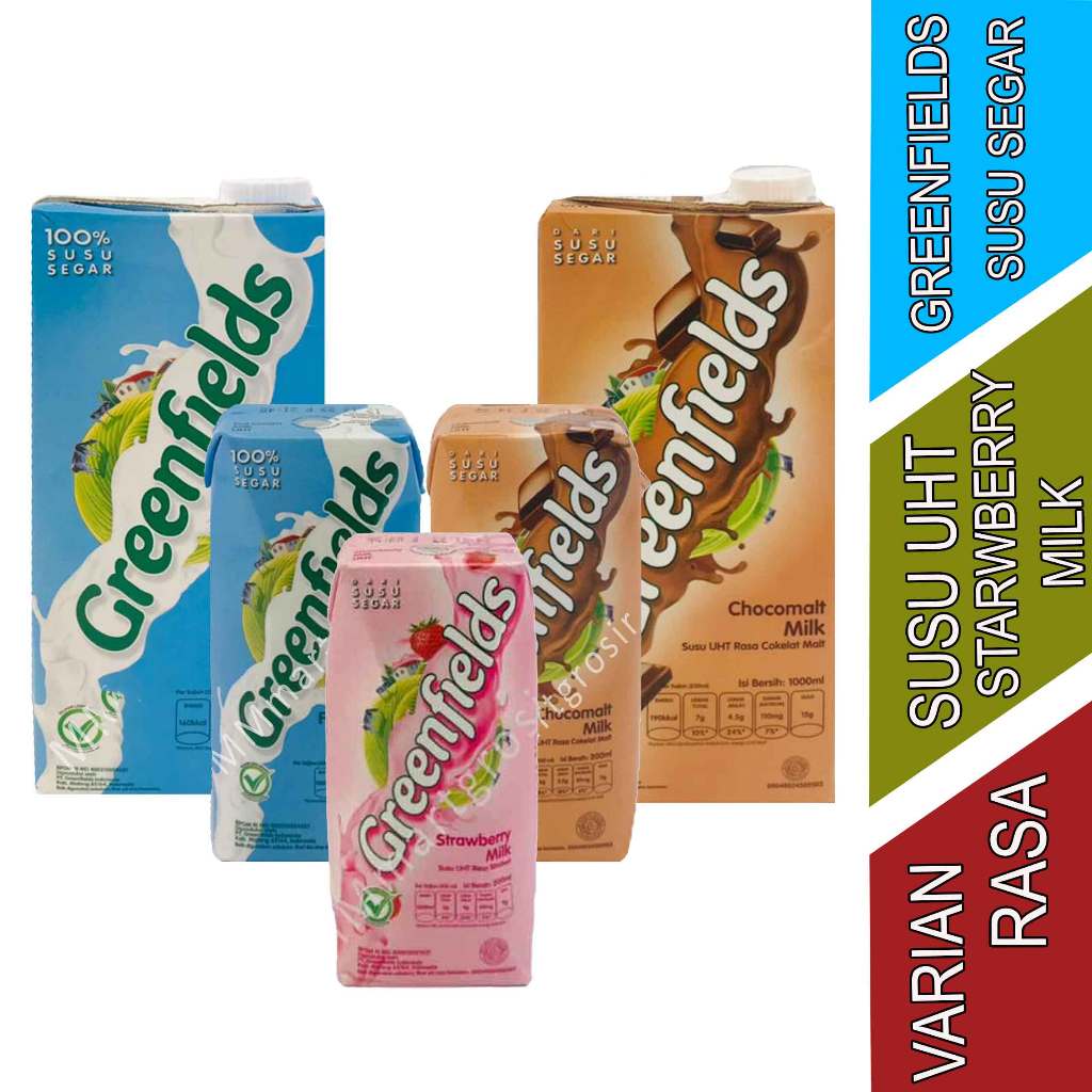 

Susu Varian Rasa - Susu GreenFields - Minuman Susu UHT