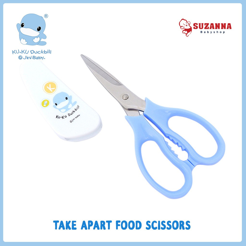 

Kuku Duckbill Take Apart Food Scissors gunting makanan