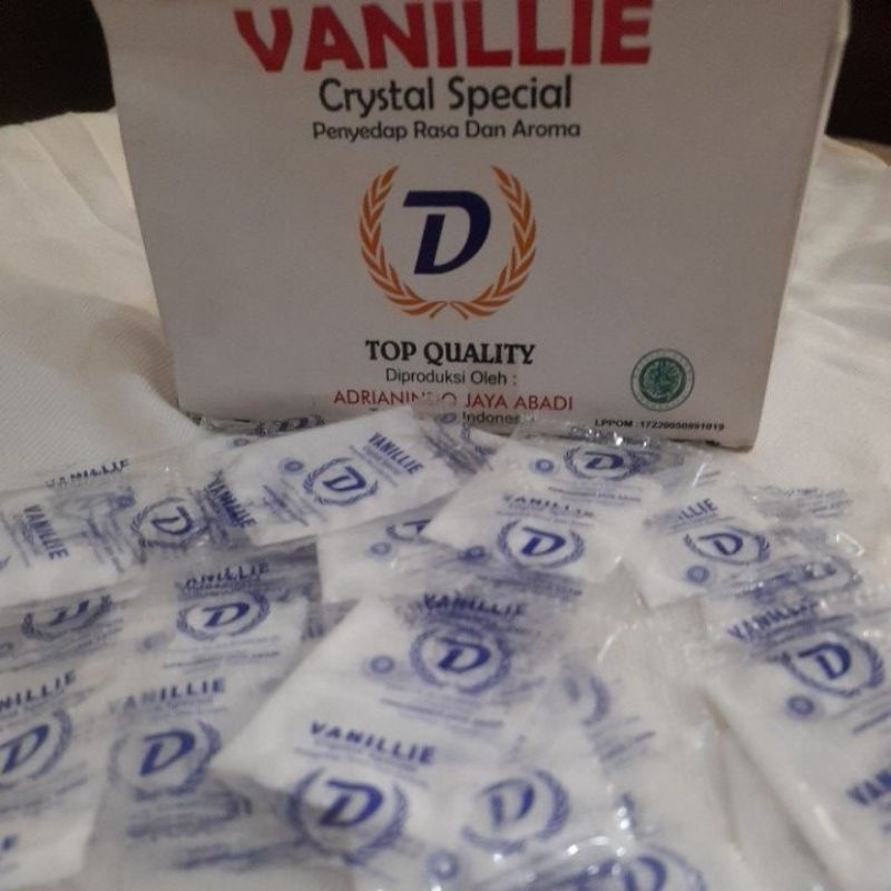 

Vanillie Crystal Spesial sachet Top Quality