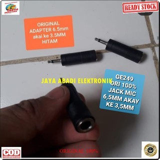 G246 ORIGINAL jack 3,5mm cowo jek akai akay 6,5 mm cewe mic adapter mik konektor microphone sambunga