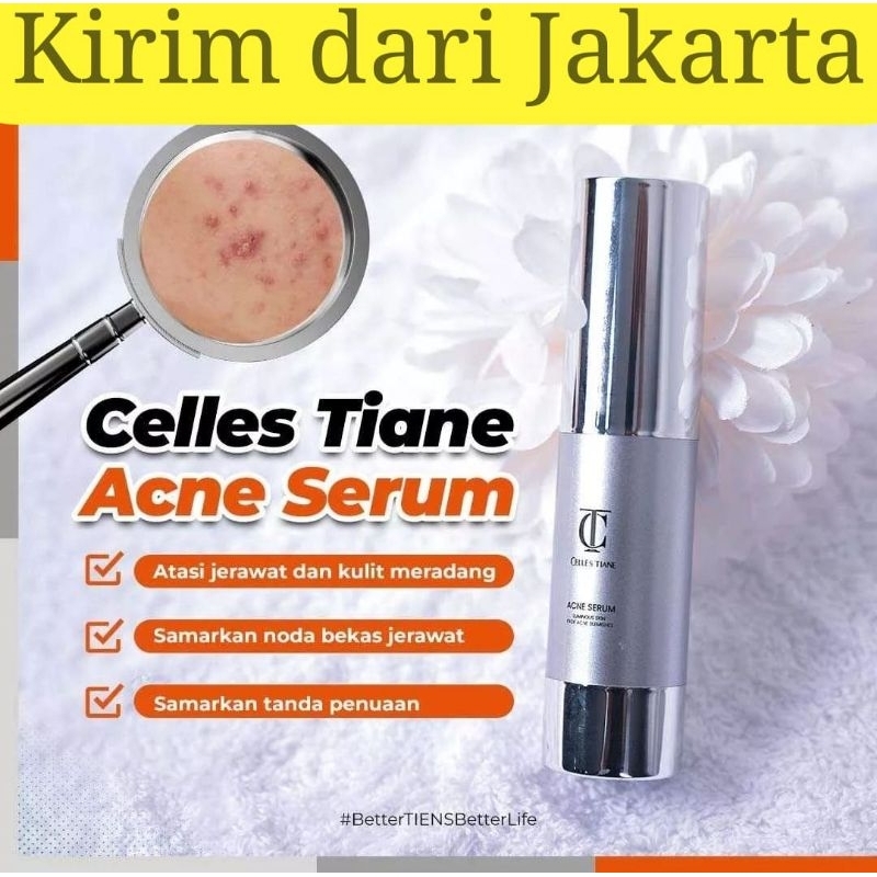 Acne Serum Tiens | Serum Jerawat Tiens | Celles Tiane Acne Serum | Dikirim dari Tiens Jakarta