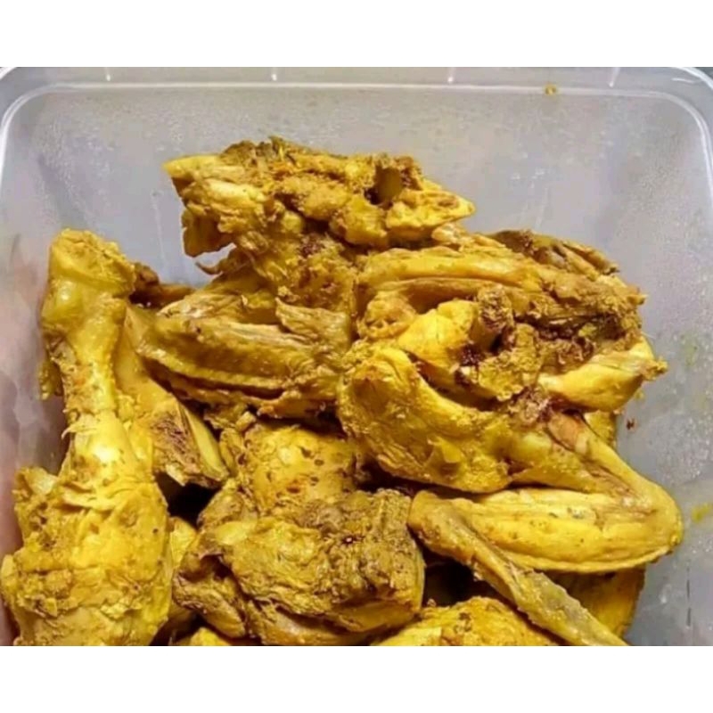 

Ayang ungkep bumbung kuning 1 potong