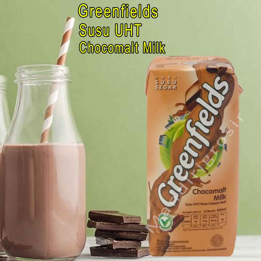 

Minuman Susu UHT * Susu GreenFields * Susu Rasa Chocomalt Milk * 200ml