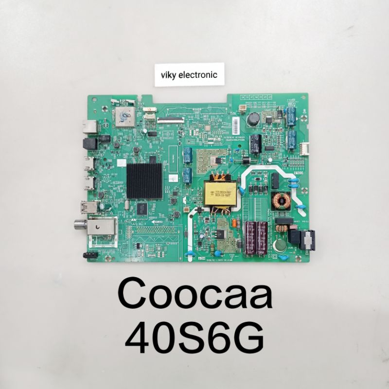 COOCAA 40S6G mainboard mb modul mobo mesin tv COOCAA 40S6G