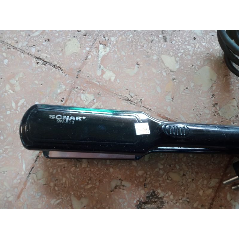 catok an rambut SONAR  rebonding normal panas max 230.bekas pakai.