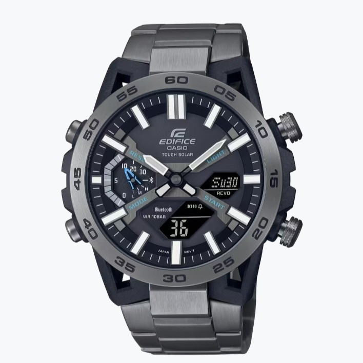 Original 100% Casio EDIFICE ECB-2000DC-1ADF Jam Tangan Pria Casio - Garansi Resmi