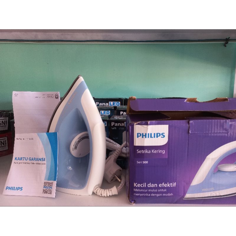 Setrika Kering Setrika Philips Seri 500