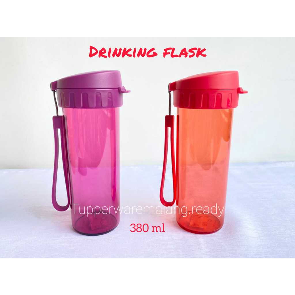BOTOL/ BOTTLE/ TUMBLER TUPPERWARE/ GELAS TEMPAT MINUM INFUSED WATER DRINKING FLASK MURAH