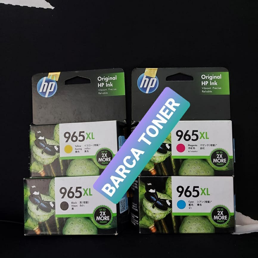 Tinta Cartridge HP 965XL Black & Colors