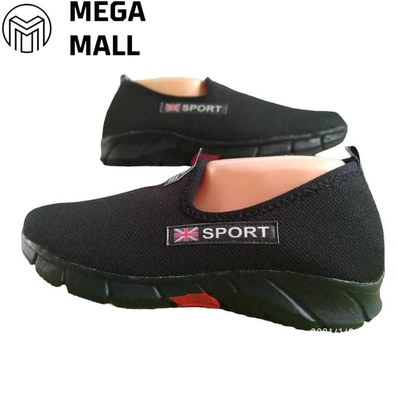 Mega Mall Sepatu Senam Slip On Fashion Pria Wanita Olahraga SPORT ENGLAND