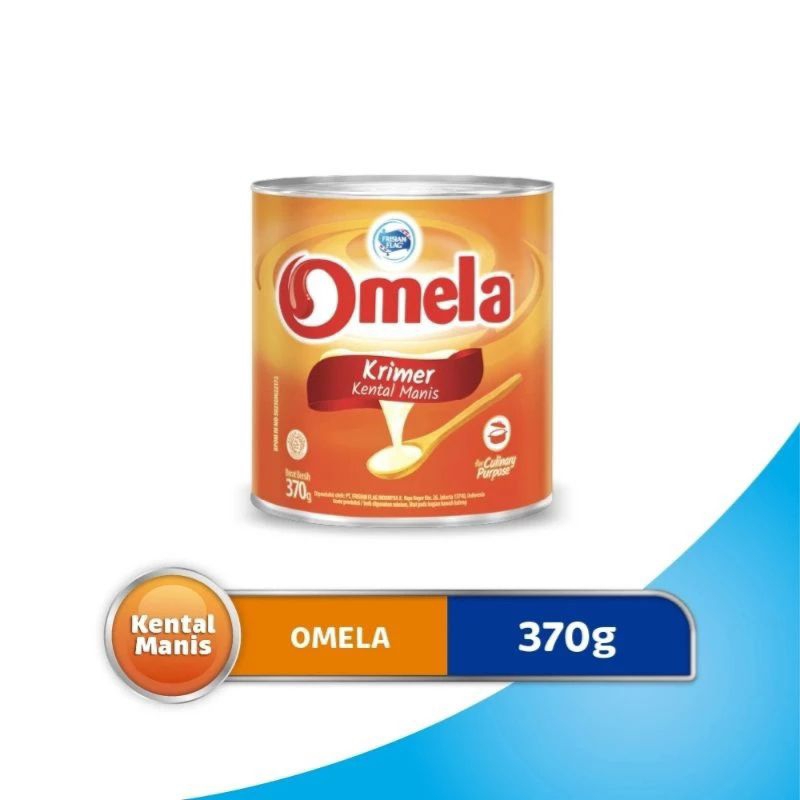 

Frisian Flag Omela Kaleng Krimer Kental Manis Omela Plain 370g