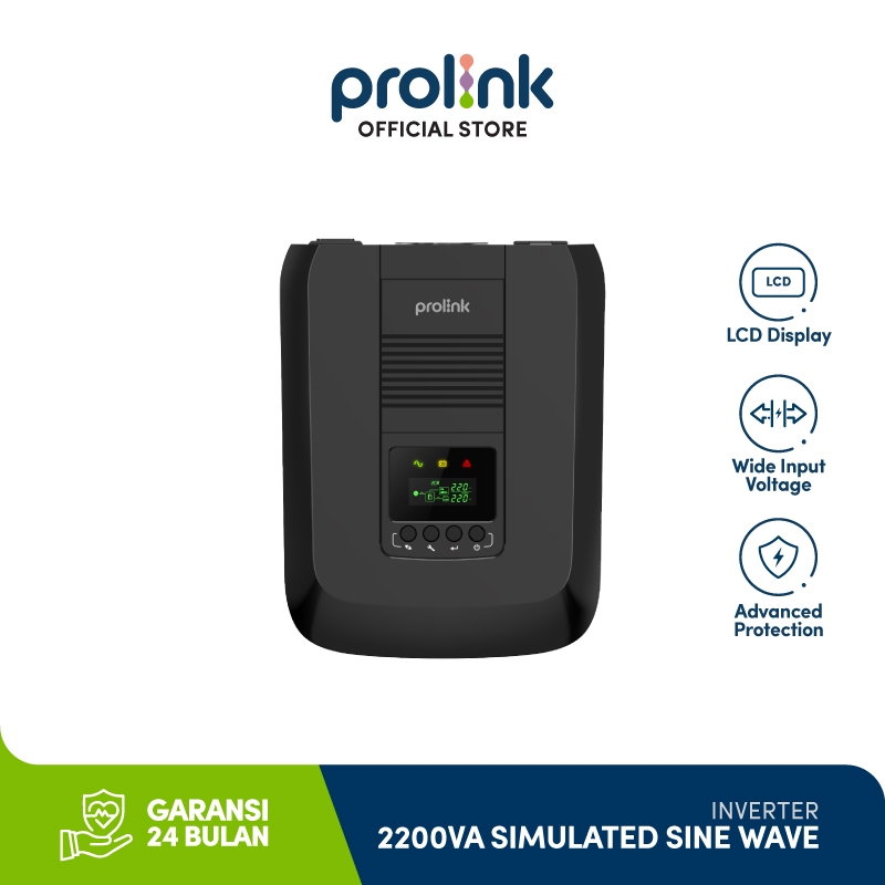 Prolink 2200VA/1800W Power Inverter l Simulated Sinewave