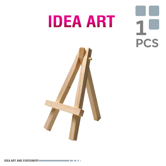 

Wooden Easel Tripod Kayu Stand Lukis / Bingkai Foto Tinggi 30 cm ECT30