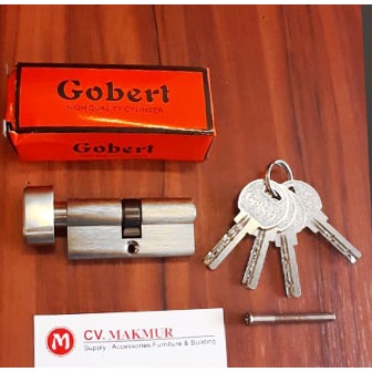 Cylinder / silinder anak kunci pintu gobert Medium 6 cm