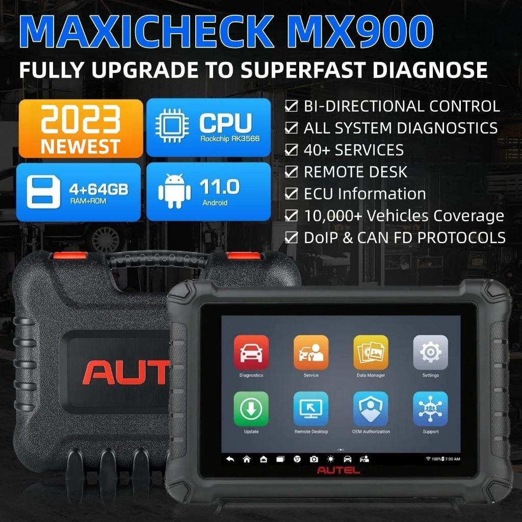 Scanner Mobil Bahasa Indonesia All New Autel MX900