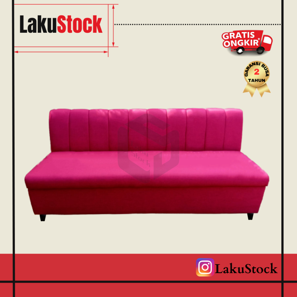 Sofa Cafe Sofa Minimalis Sofa Restoran Ukuran 150 cm