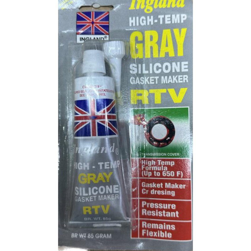 

ENGLAND GRAY RTV SILICONE GASKET MAKER
