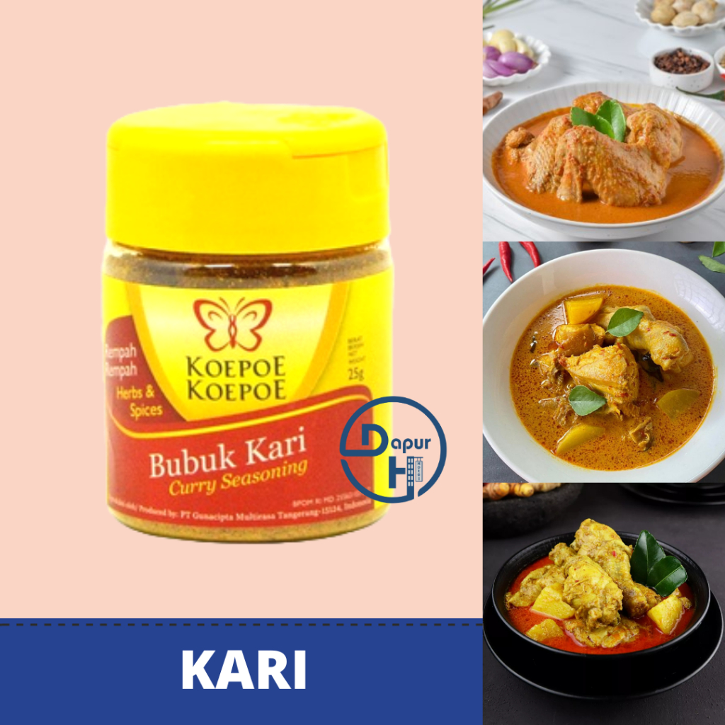 

KOEPOE Bumbu Kare Bubuk 25g Halal
