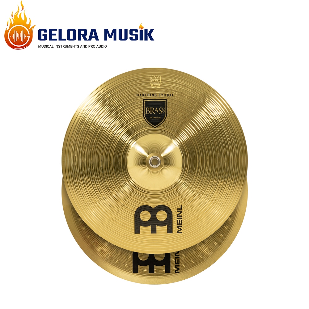 Cymbal Meinl Student Marching Hand 14"Pair Brass MA-BR-14M