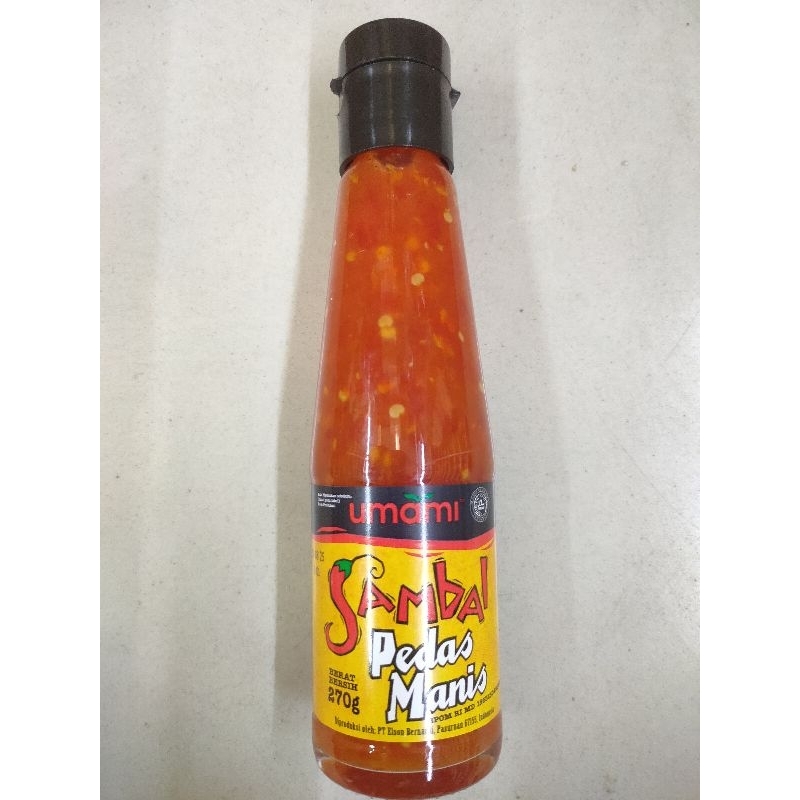 

UmamiSambalPedasManis270gr