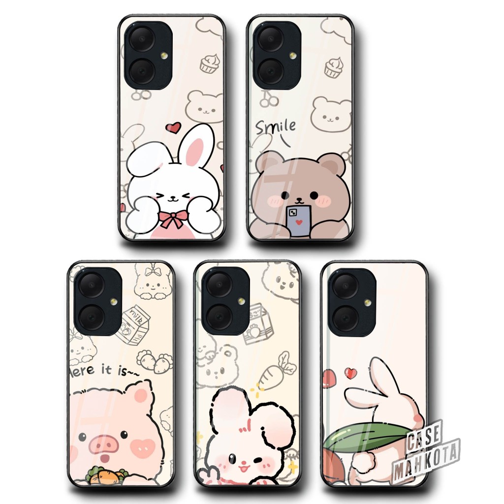 Case Kaca Samsung A05 A05s - Casing Hp Samsung A05 A05s - Softcase Kaca Glossy Samsung AO5 A05s - Ca