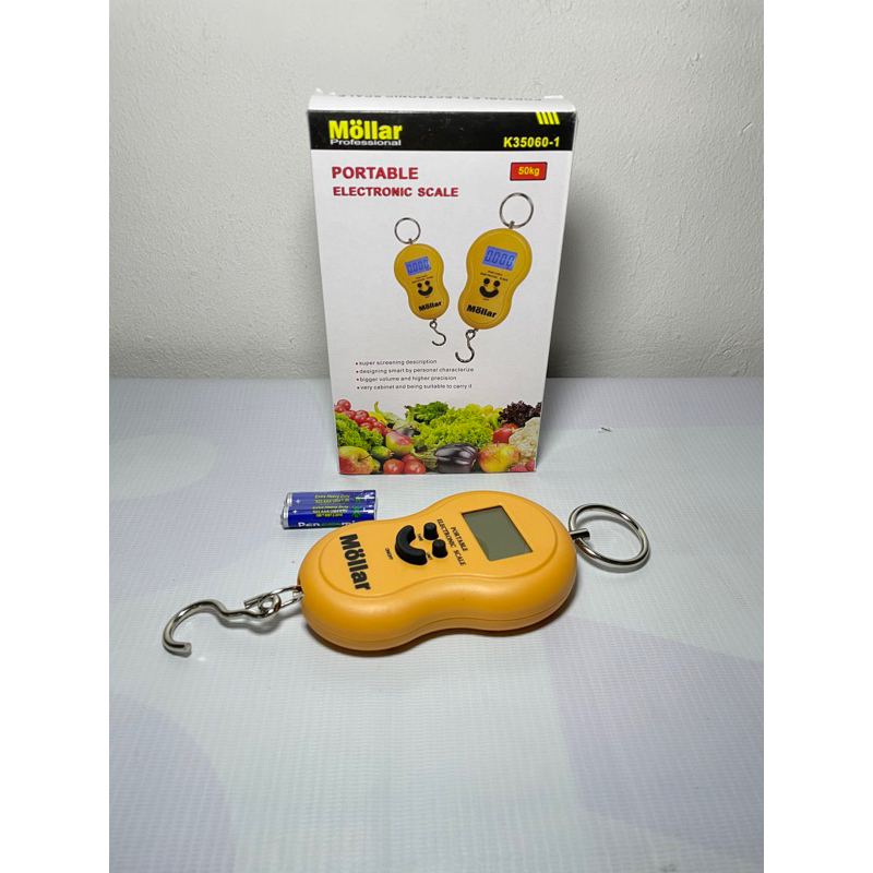 timbangan gantung digital 50kg mollar / timbangan gantung 50kg mollar / timbangan gantung digital po