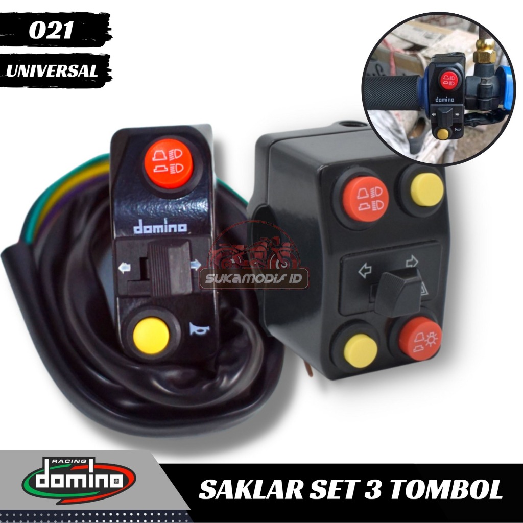 SAKLAR KIRI 5 TOMBOL UNIVERSAL SONIC FU CBRPCX NMAX BEATSTREET NEW PNP motor