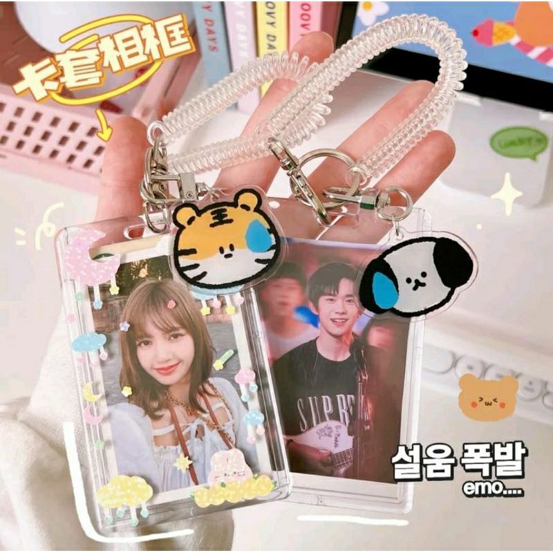 

ID card holder transparan acrylic