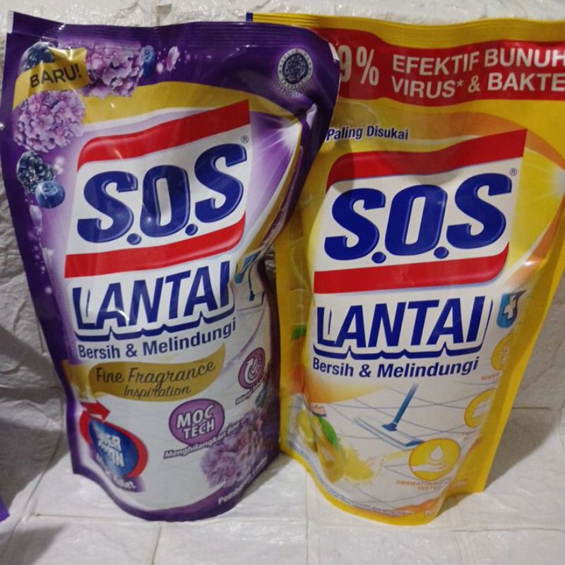 SOS PEMBERSIH LANTAI 725ML