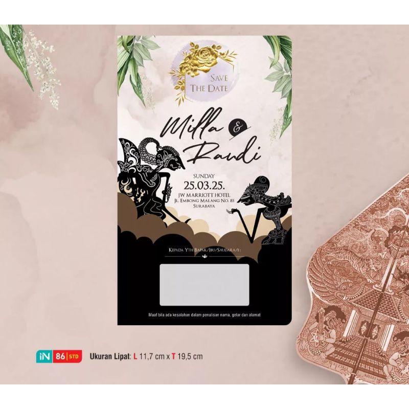 Undangan murah bogor