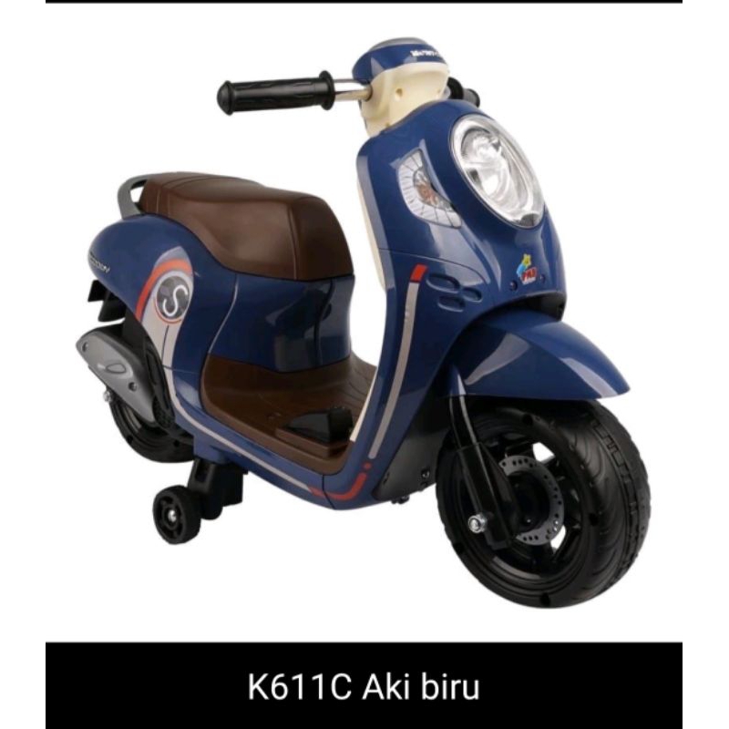 motor aki licensed pmb ANAK K 611C K 612C K 613C K 615C MO9 model SCOOPY pcx nmax cbr listrik carger