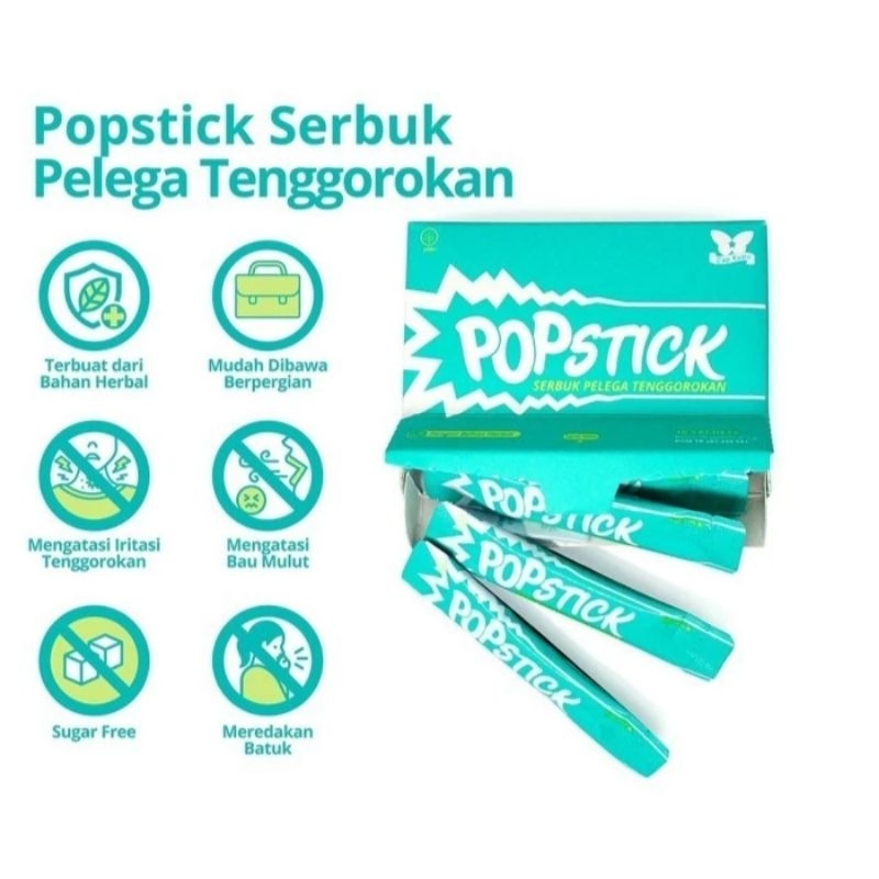 

Popstick Herbal Serbuk Pelega Tenggorokan