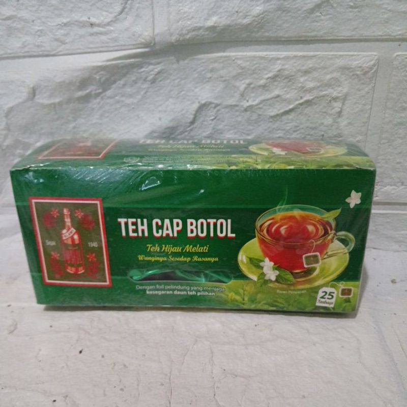 

TEH CAP BOTOL HIJAU MELATI 25'S