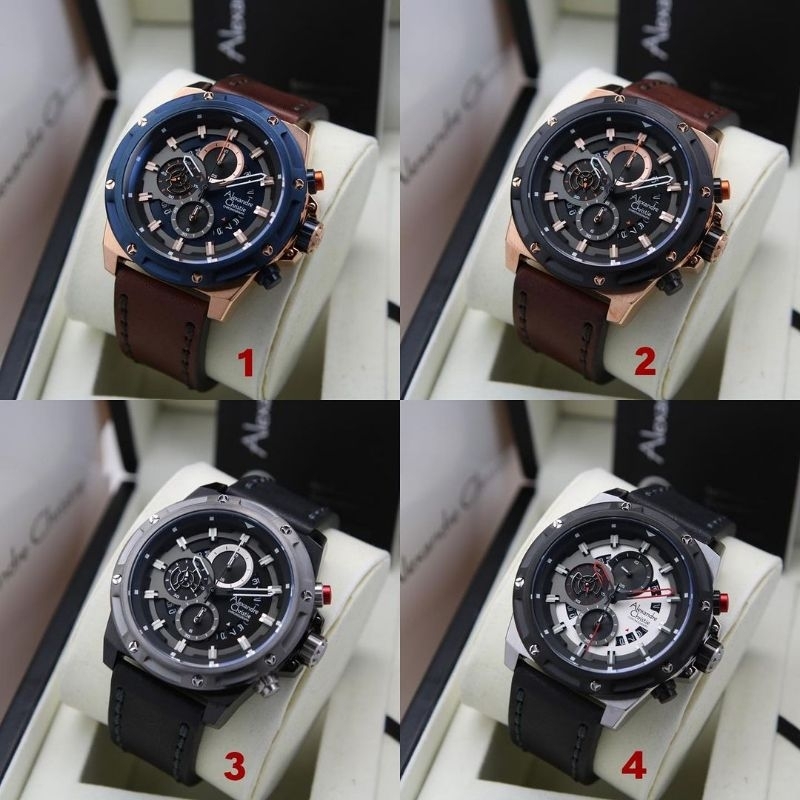 Jam Tangan Pria Alexandre Christie AC 6506 Original