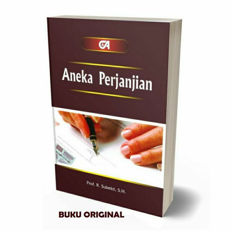 Buku Hukum Aneka Perjanjian Subekti Original Citra Aditya Bakti